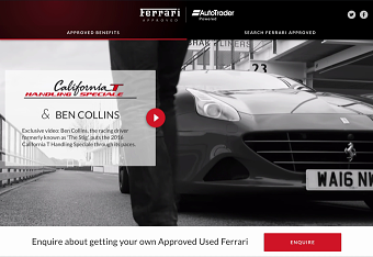 Ferrari Approved Used Car Locator