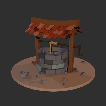 Low Poly Well