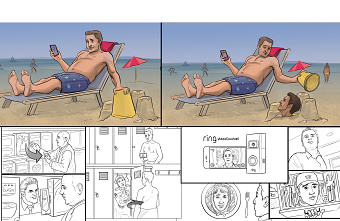 Storyboards created for Advertising for Various brands/agencies
