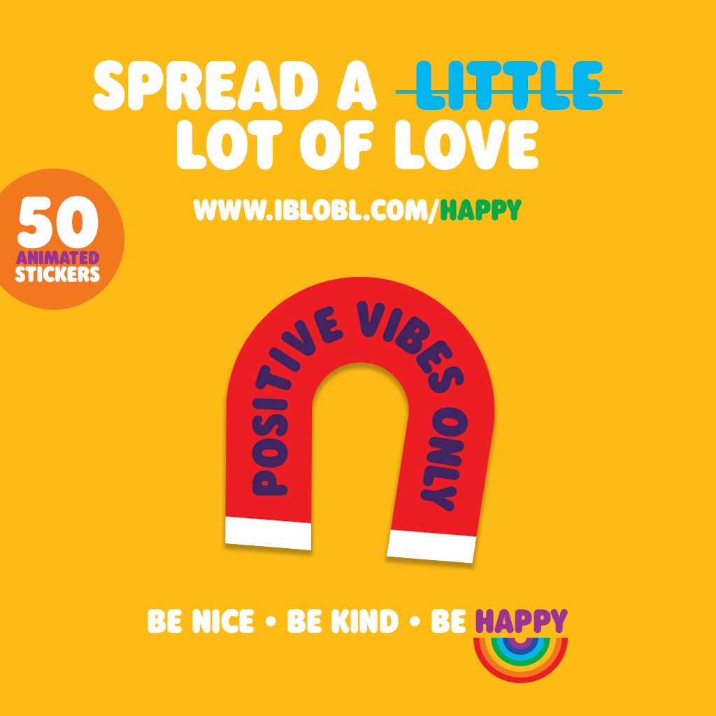 Happy Stickers for iMessage by Ibbleobble®