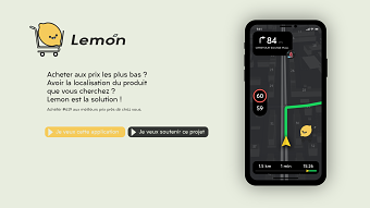 Lemon App UI/Web Design