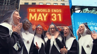 Amazon Prime Video - Good Omens Times Square