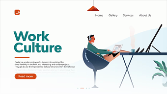 Website Landing Page