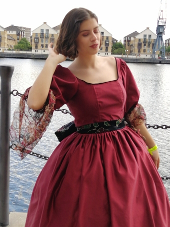 Red dress