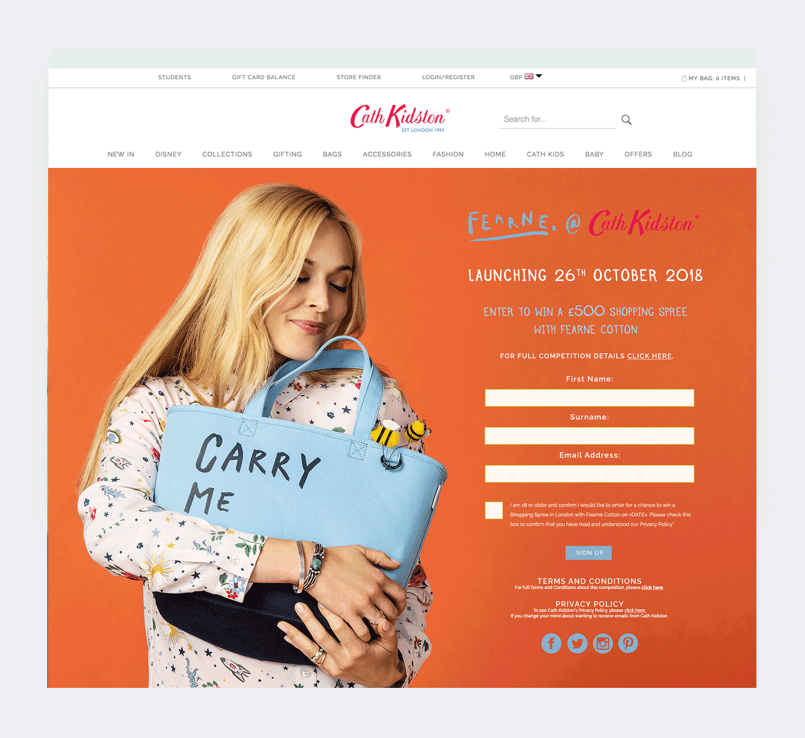 Digital designs for Cath Kidston