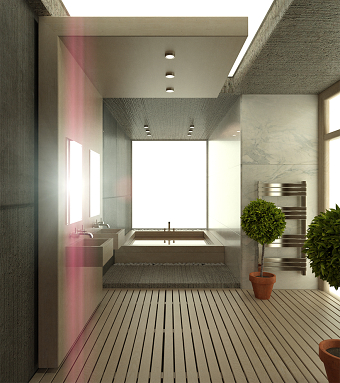 3D Visualisation: Bathroom Interior