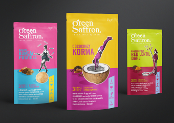 Green Saffron Spice Blends
