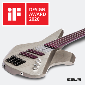 MEUM electric bass guitar
