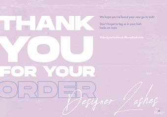 Designer Lashes Re brand/Packaging