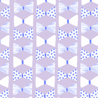 Candy Bows Pattern