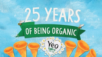 Yeo Valley Organic 25th anniversary animation