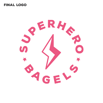 Superhero Bagels