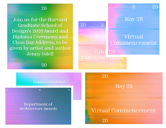 Harvard Graduate School of Design: Virtual Commencement