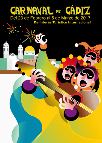 Poster for the Carnival of Cadiz