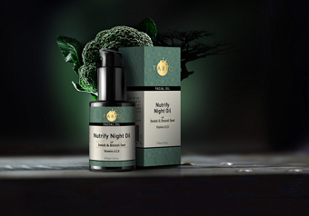 Packaging for Tario Facial Oils