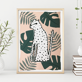 Leopard Abstract Print