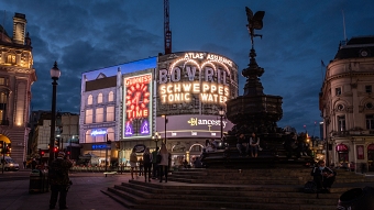  Ancestry® turns back the clock on Piccadilly Lights