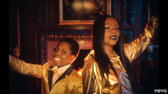 Gold Suit (left) - MORGAN - Hostess (Official Video)