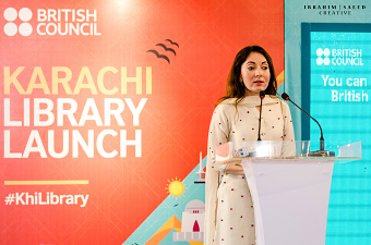 British Council Karachi Library Launch