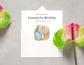 Baby's 1st Birthday Party invitation
