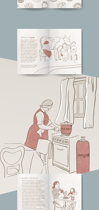 Book about food in childhood