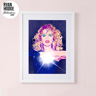 Kylie Minogue - Disco Album illustration