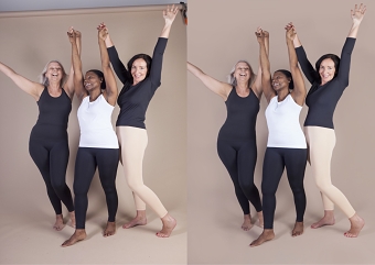Photo Editing - Yoga Wear