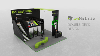 *beMatrix* Exhibition Design Double Deck