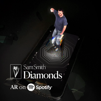 Sam Smith x Spotify 'Diamonds' AR