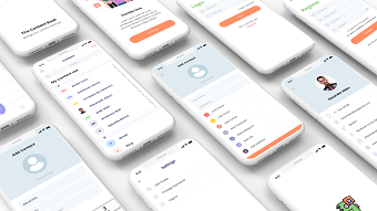 Concept Design iOS contact management app