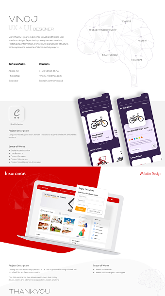 Vinoj UX & UI Designer