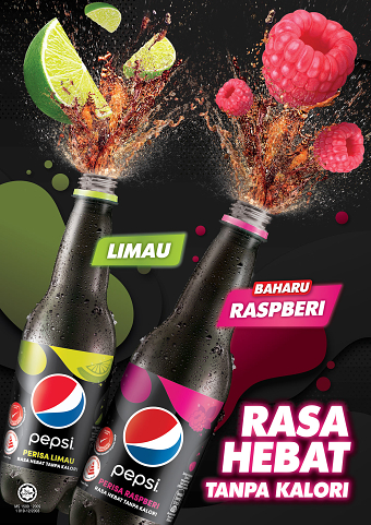 Pepsi Black Lime & Raspberry