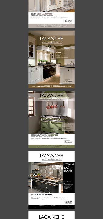 Lacanche Print Ads