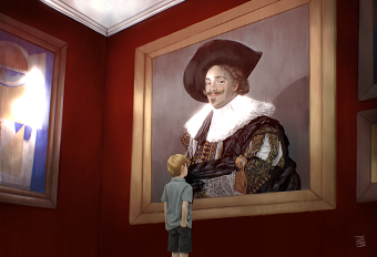 Illustration series -  museums - 2020