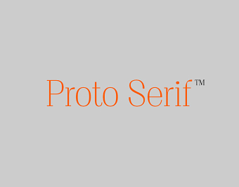 Proto Serif Typeface