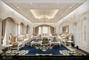 Classic style living room interior design