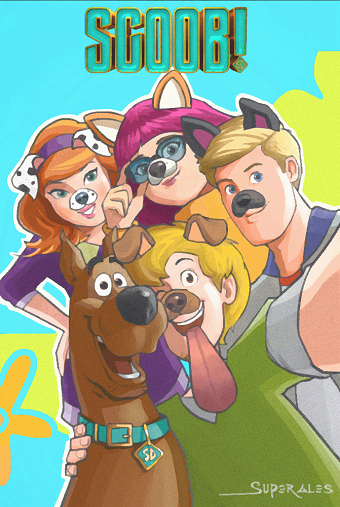 Scoob! Movie Art Challenge