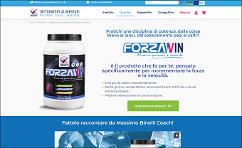 Sport Supplements Ecommerce