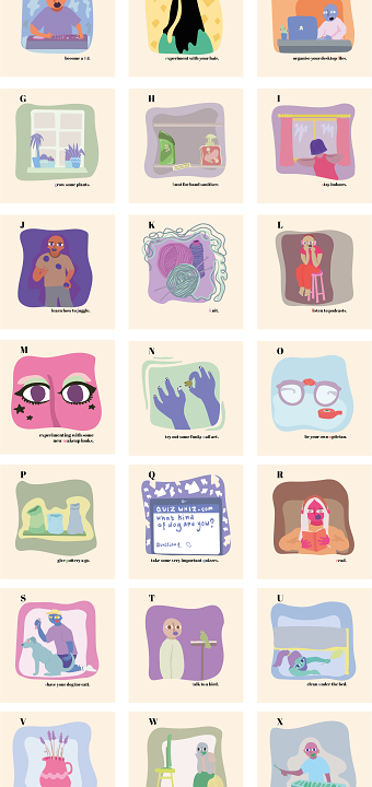 Lockdown Postcards