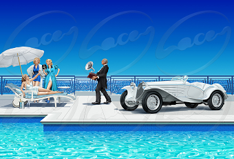 Alfa Romeo illustration