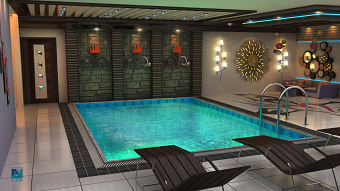 Interior with swimming Pool