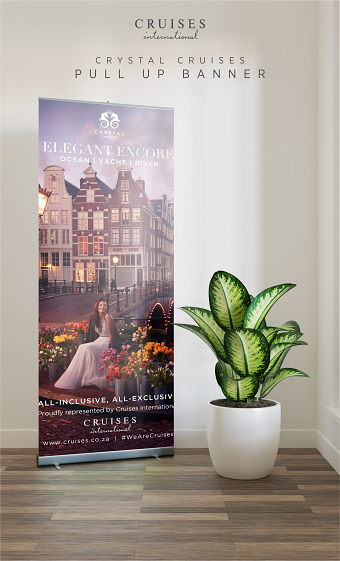 Cruises International Pull up Banner