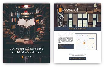 [Brochure Design] Bookarest Library
