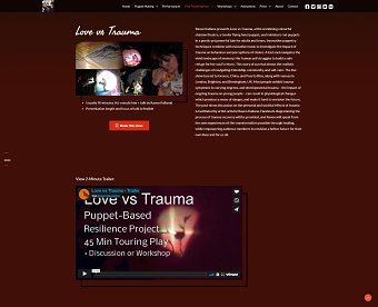 Raven Kaliana - Website Redesign