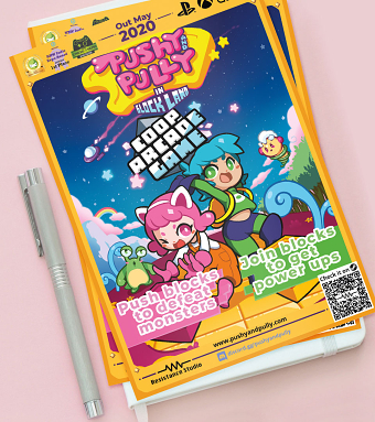 Pushy and Pully in Blockland - Game Promotion