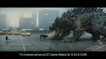 The Money Calm Bull has a face off with a monster in ENGINE Creative’s  campaign for MoneySuperM