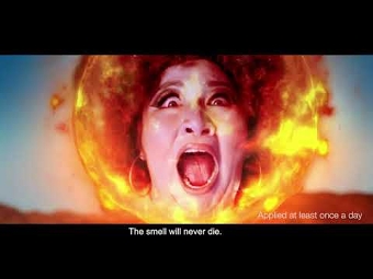 Old Spice "The Smell That Never Dies"