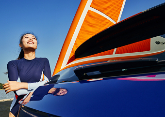 PADDLE BOARDING WITH THE T-ROC