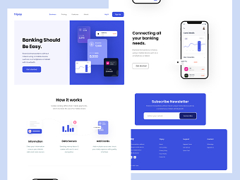 Fintech Landing Page