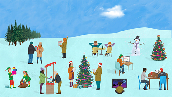 Christmas Social Media Cards